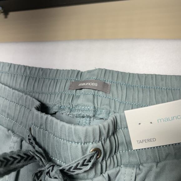 NWT Maurices Weekender Drawstring Taper High Rise Womens MEDIUM Regular - Picture 5 of 14